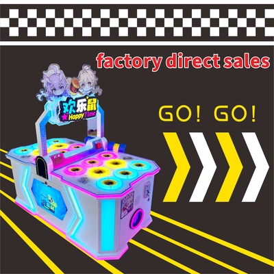 Factory Direct New Large Children's Amusement Coin Operated Game Hot-Selling Happy Whack-A-Mole Double Player Machine