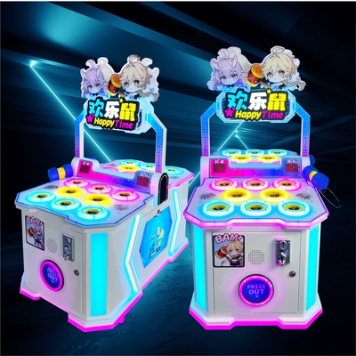 Factory Direct New Large Children's Amusement Coin Operated Game Hot-Selling Happy Whack-A-Mole Double Player Machine