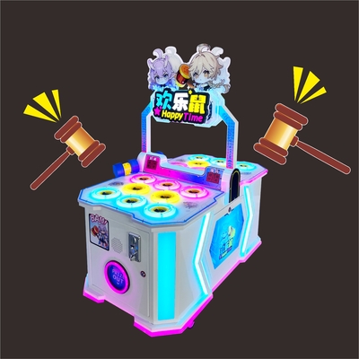 Factory Direct New Large Children's Amusement Coin Operated Game Hot-Selling Happy Whack-A-Mole Double Player Machine