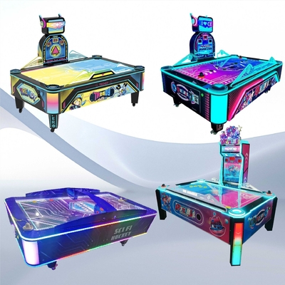 Interactive Educational Children's Air Puck Ice Hockey Table Two-Player Competition Amusement Park Entertainment for 1 Year