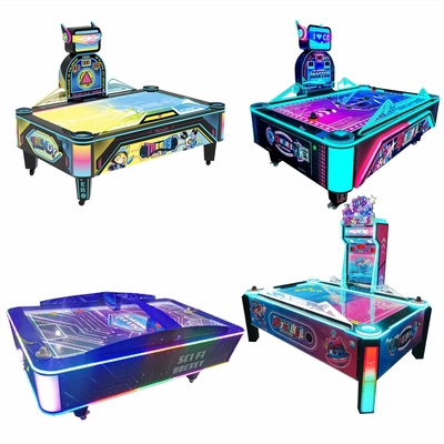 Interactive Educational Children's Air Puck Ice Hockey Table Two-Player Competition Amusement Park Entertainment for 1 Year