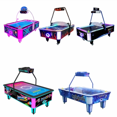 Interactive Educational Children's Air Puck Ice Hockey Table Two-Player Competition Amusement Park Entertainment for 1 Year